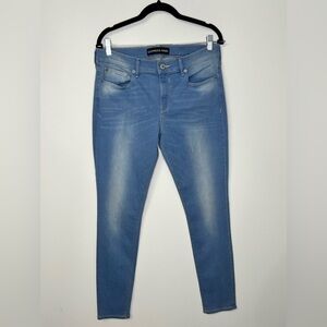 Express Women's Light Blue Skinny Jeans